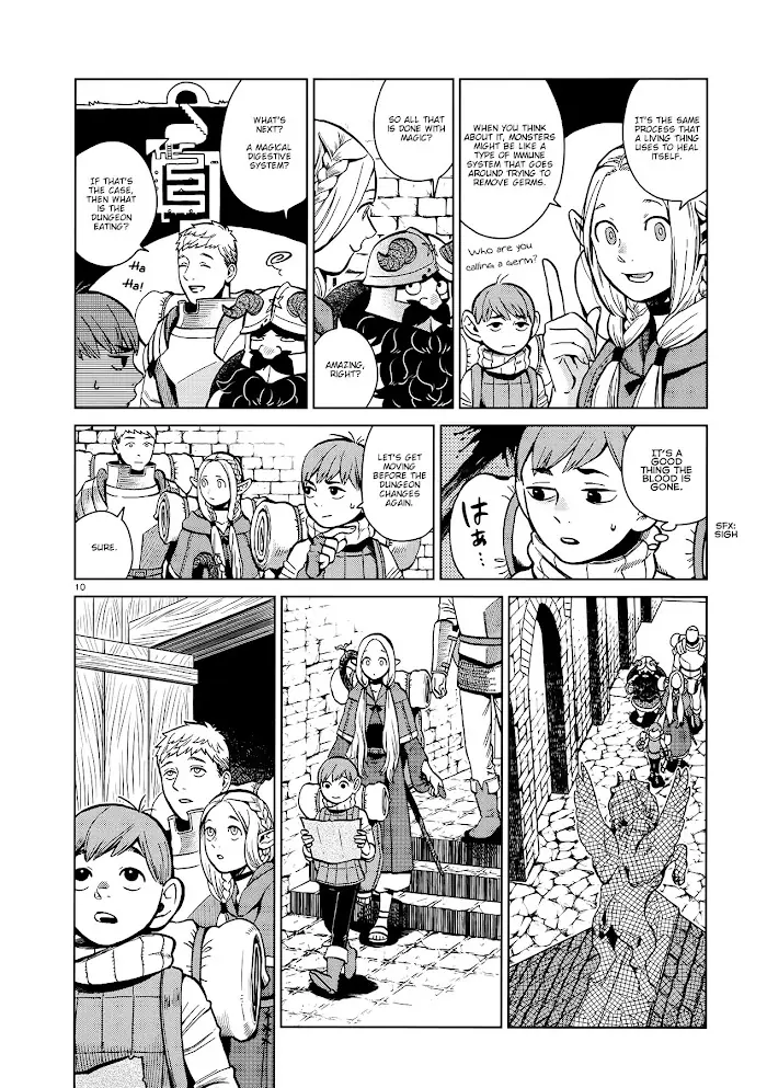 Delicious in Dungeon Chapter 35 image 10_optimized